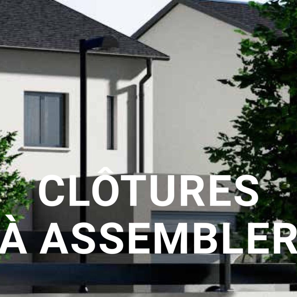Clôtures aluminium à assembler CEBEL