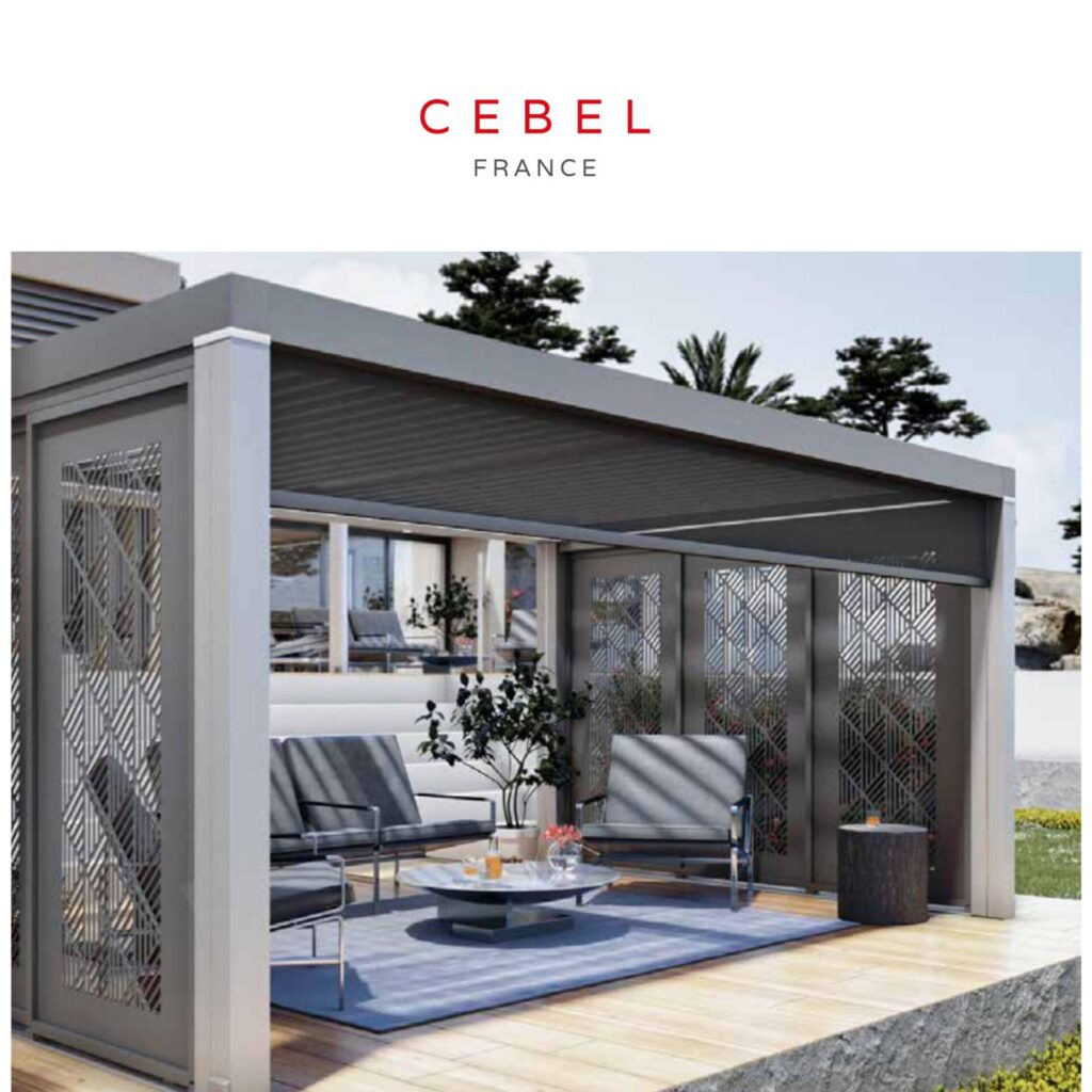 Pergola bioclimatique ARCADIE CEBEL