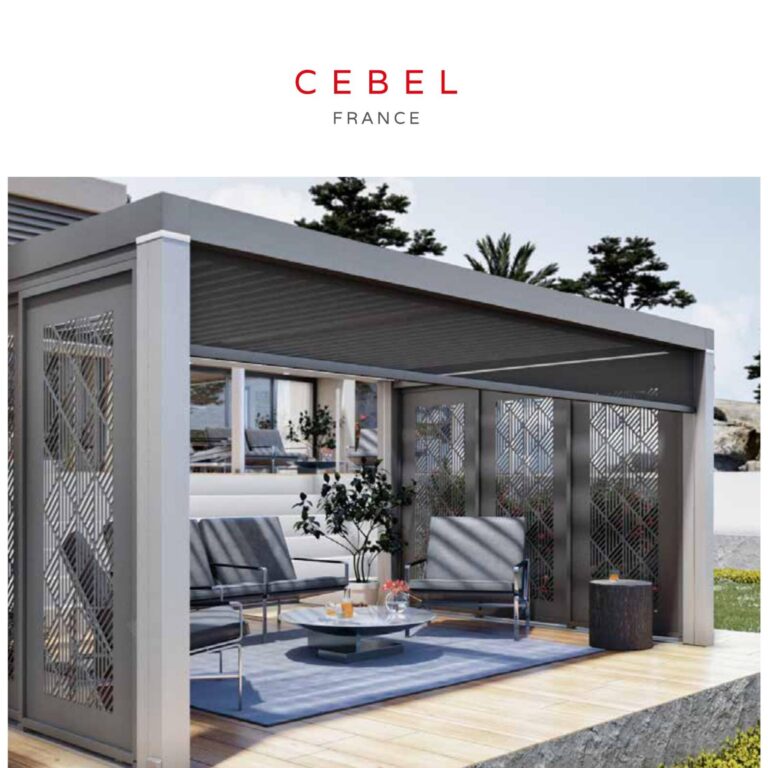Pergola bioclimatique ARCADIE CEBEL