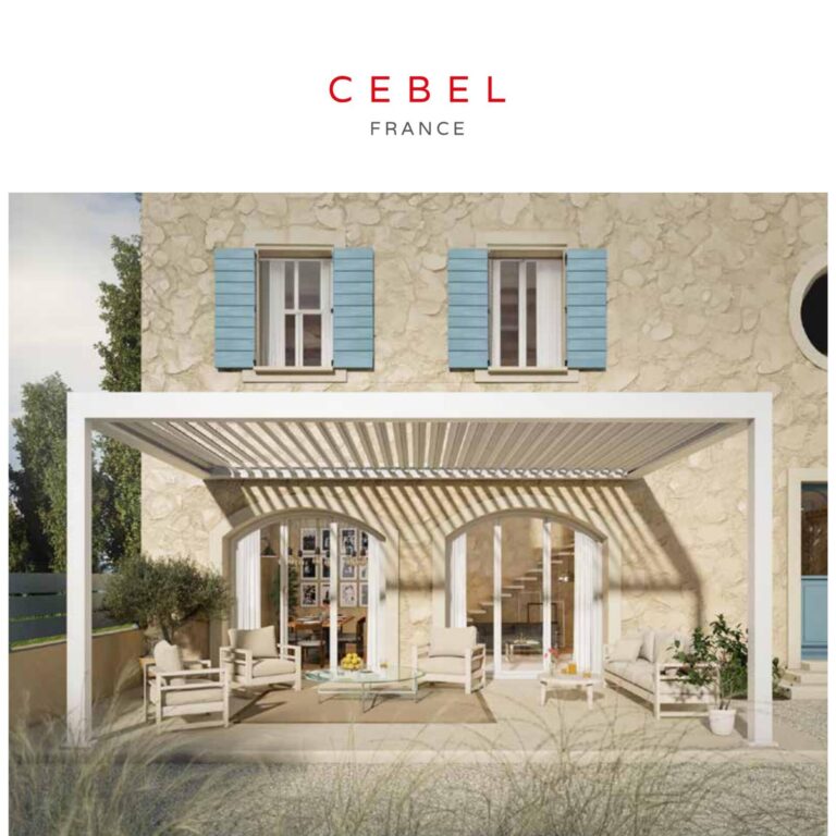 Pergola bioclimatique ELEMENT CEBEL