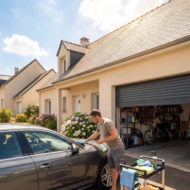 Porte de garage enroulable Mulsanne Maine Clôtures