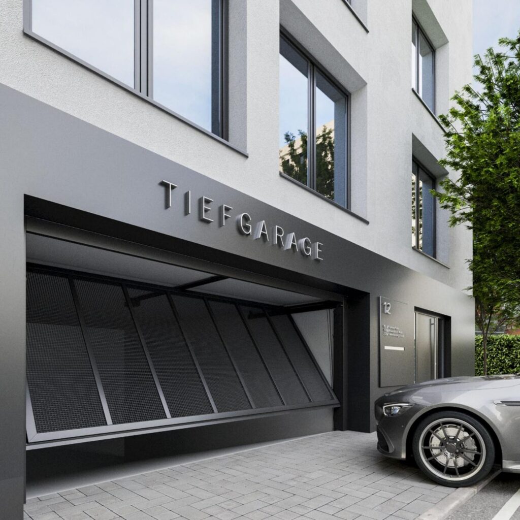 Portes de garage collectif et double Hörmann