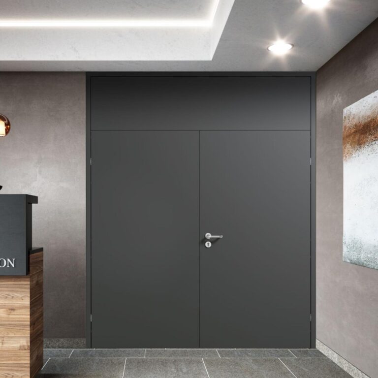 Portes tertiaires en acier et acier inoxydable Hörmann